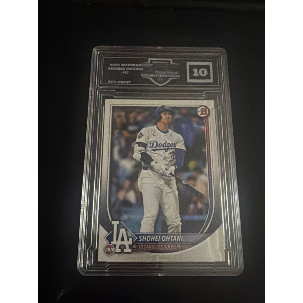 2025 Bowman Shohei Ohtani #17 Los Angeles Dodgers ECC 10 Gem Mint Baseball Card